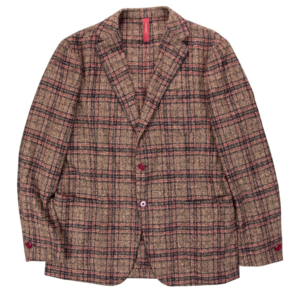 ERNESTO Parma Gianfranco Bommezzadri Mens 44 EU 54 Alpaca Blazer Sport Coat SOFT